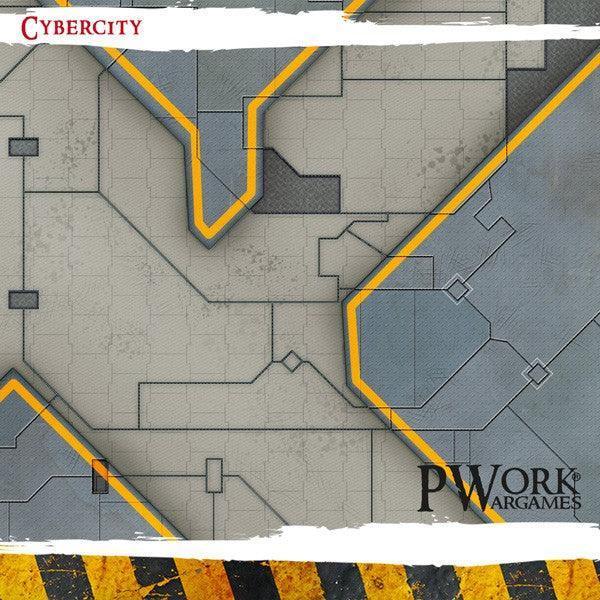 PWORK Wargames - Cyber City - Wargames Terrain Mat - Image 3