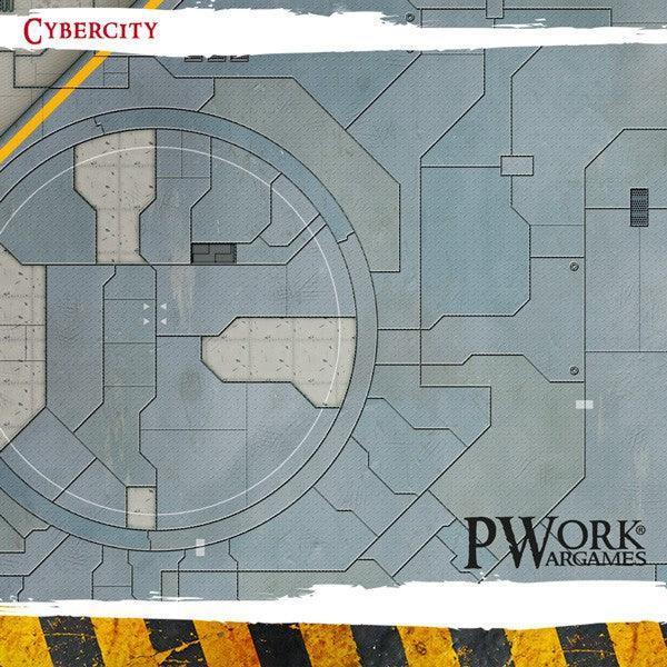 PWORK Wargames - Cyber City - Wargames Terrain Mat - Image 4