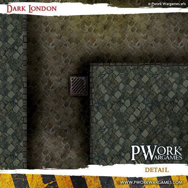 PWORK Wargames - Dark London - Wargames Terrain Mat - Image 4
