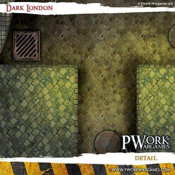 PWORK Wargames - Dark London - Wargames Terrain Mat - Image 5