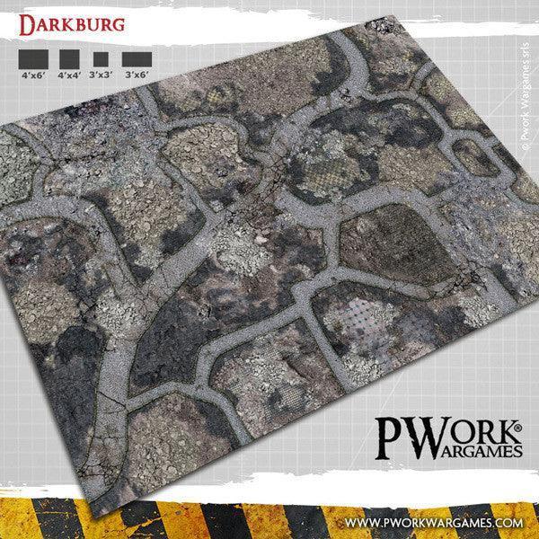 PWORK Wargames - Darkburg - Wargames Terrain Mat