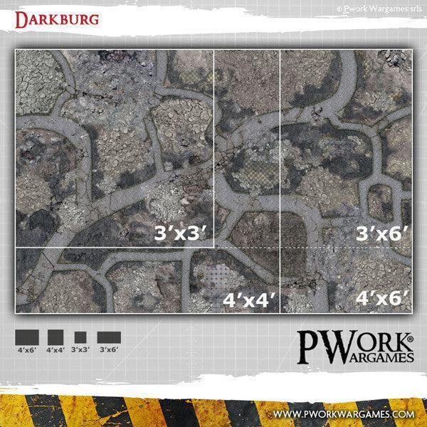 PWORK Wargames - Darkburg - Wargames Terrain Mat - Image 5
