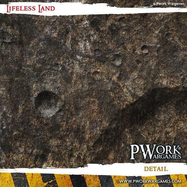 PWORK Wargames - Lifeless Land - Wargames Terrain Mat - Image 3