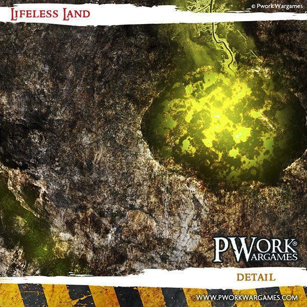PWORK Wargames - Lifeless Land - Wargames Terrain Mat - Image 4