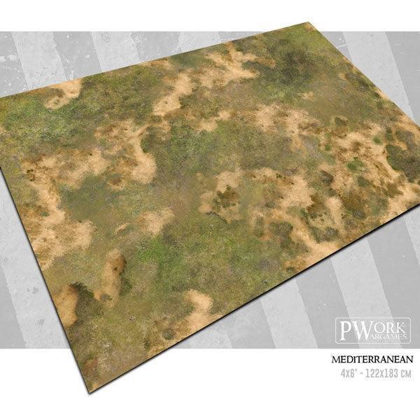 PWORK Wargames - Mediterranean - Wargame Mat