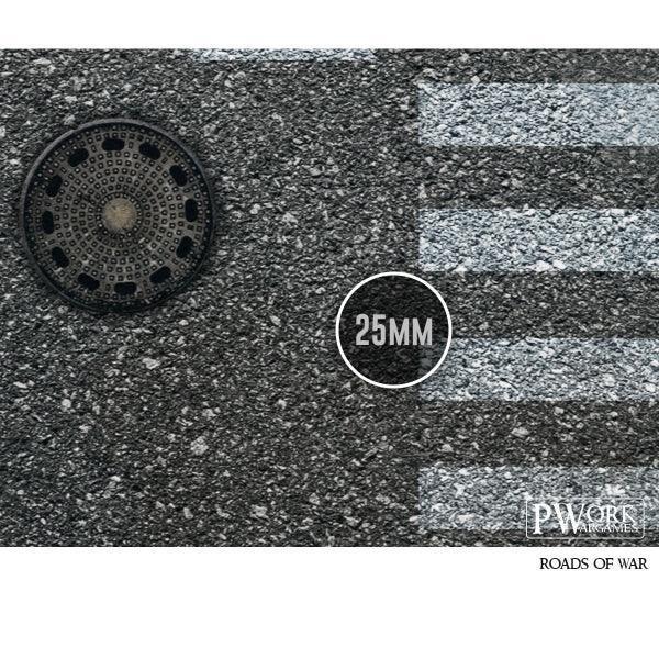 PWORK Wargames - Roads of War - Wargames Terrain Mat - Image 4