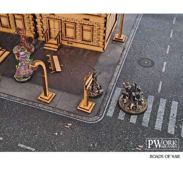 PWORK Wargames - Roads of War - Wargames Terrain Mat - Image 5