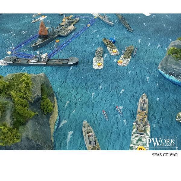 PWORK Wargames - Seas of War - Wargames Terrain Mat - Image 5