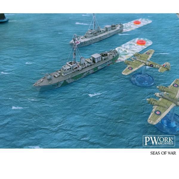 PWORK Wargames - Seas of War - Wargames Terrain Mat - Image 6