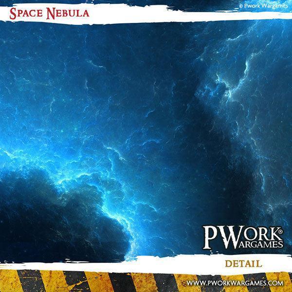 PWORK Wargames - Space Nebula - Wargames Terrain Mat - Image 2