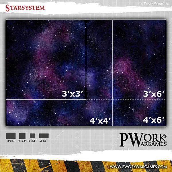 PWORK Wargames - Star System - Wargames Terrain Mat - Image 5