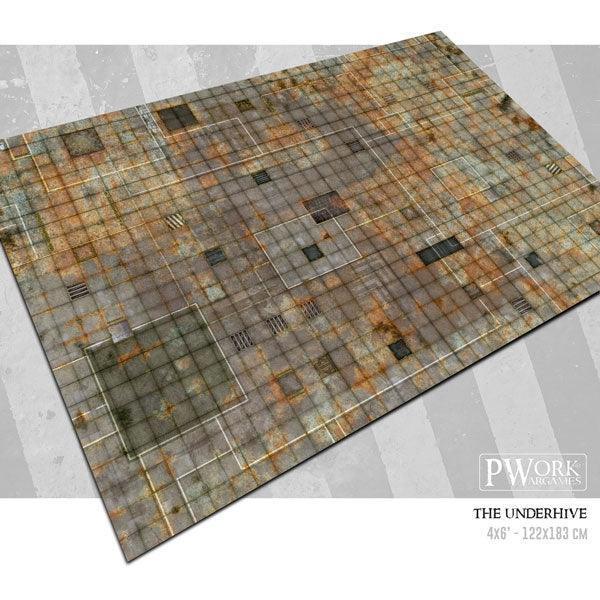 PWORK Wargames - The Underhive - Wargames Terrain Mat