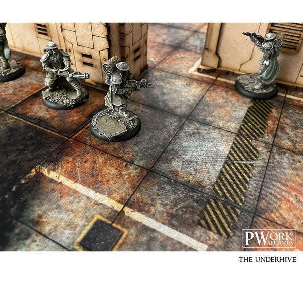 PWORK Wargames - The Underhive - Wargames Terrain Mat - Image 3