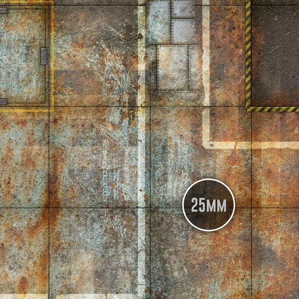 PWORK Wargames - The Underhive - Wargames Terrain Mat - Image 5