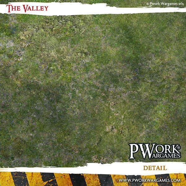 PWORK Wargames - The Valley - Wargames Terrain Mat - Image 3