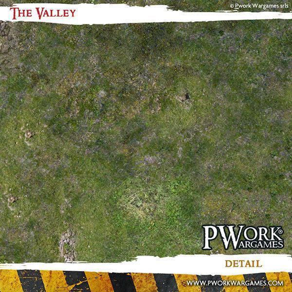 PWORK Wargames - The Valley - Wargames Terrain Mat - Image 4
