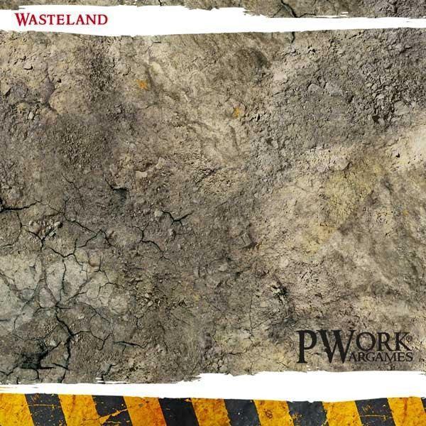 PWORK Wargames - Wasteland - Wargames Terrain Mat - Image 2