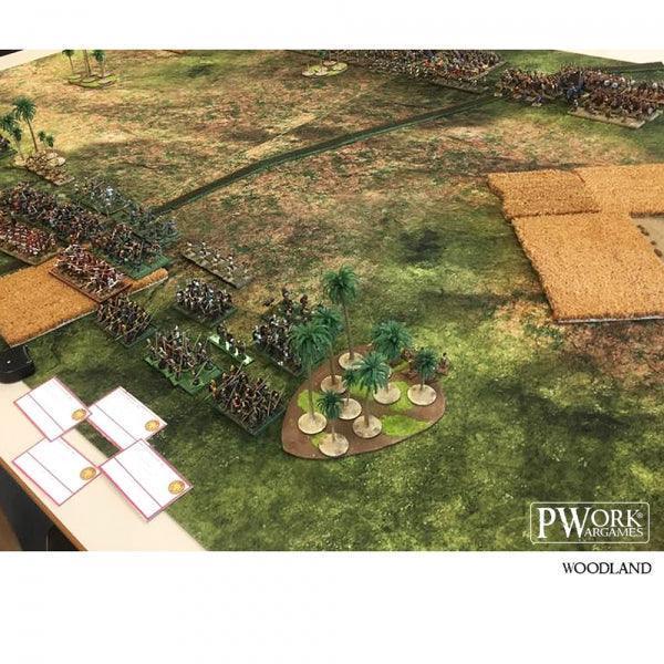 PWORK Wargames - Woodland - Wargames Terrain Mat - Image 3