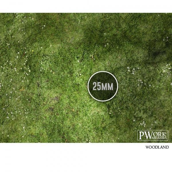 PWORK Wargames - Woodland - Wargames Terrain Mat - Image 5