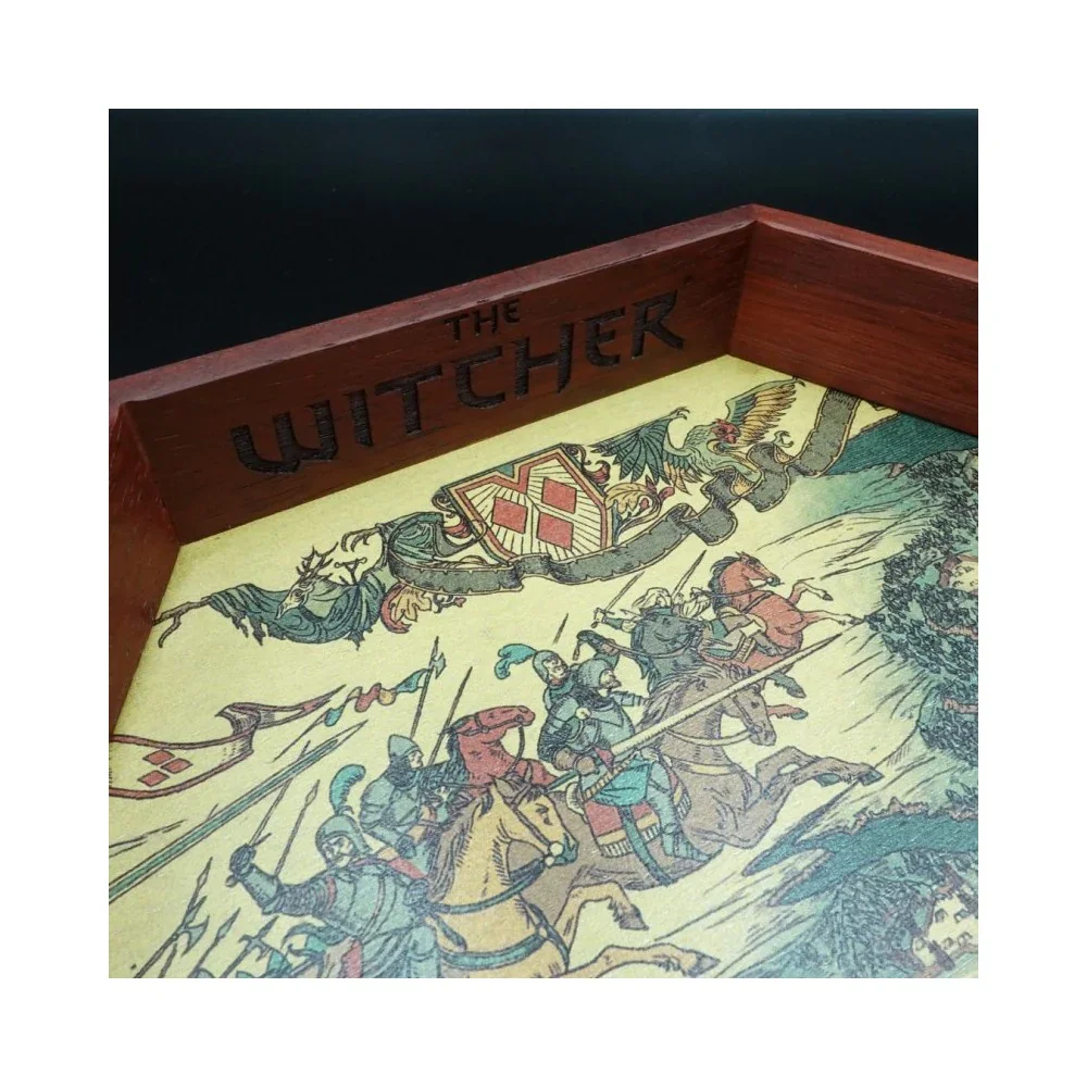 Q Workshop - The Witcher Wooden Dice Tray - Image 3