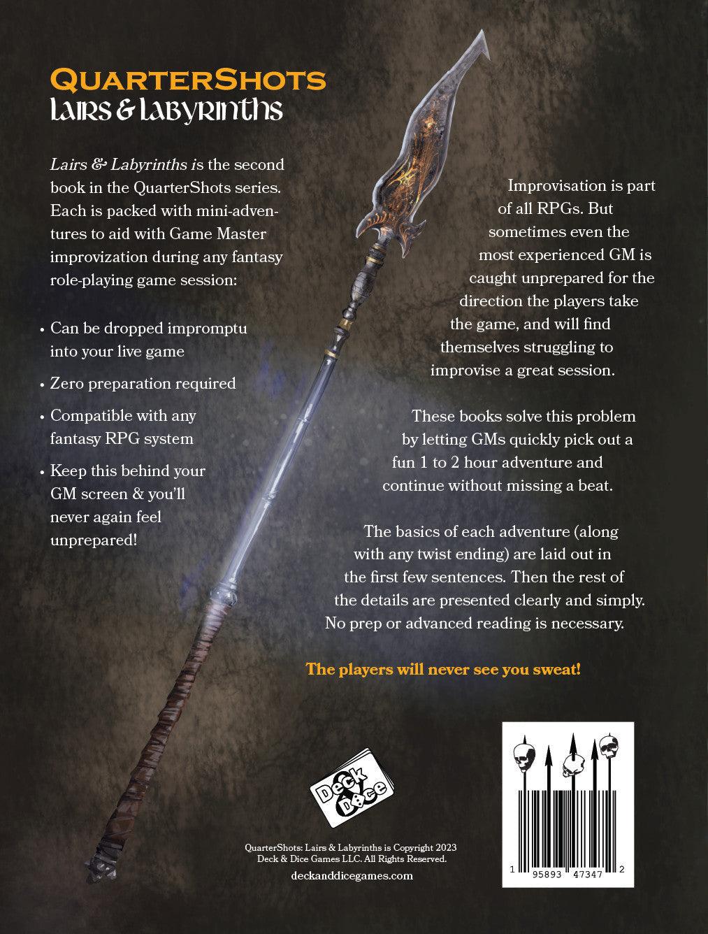 QuarterShots Lairs and Labyrinths - Image 2