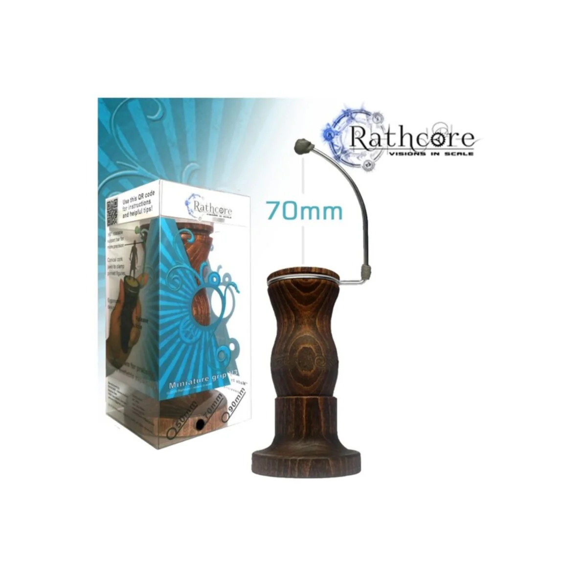 Rathcore - Miniature Grip V;3 Dark (70mm) - Pre-Order