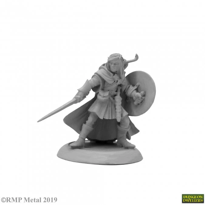 Reaper: Dungeon Dwellers: Elf Warrior (plastic)