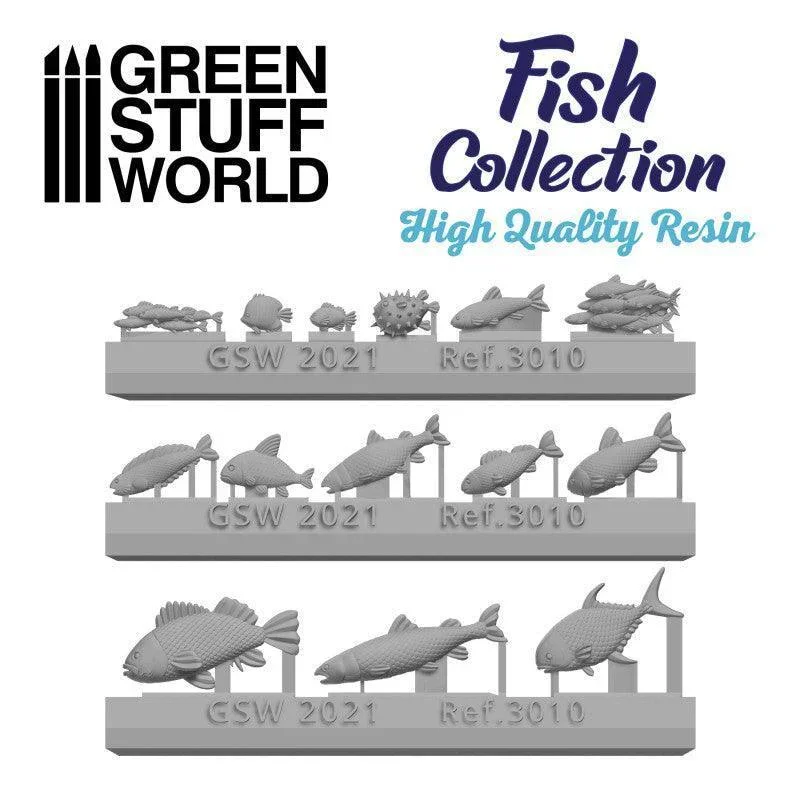 GREEN STUFF WORLD Resin Fish Collection - Image 2