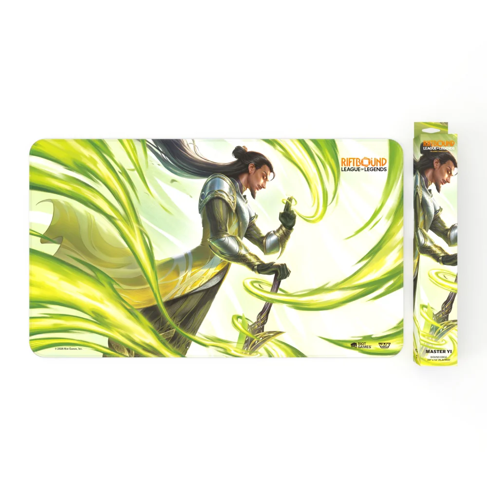 Riftbound: League of Legends TCG – Playmat – Unleashed: Master Yi, Wuju Master - Pre-Order