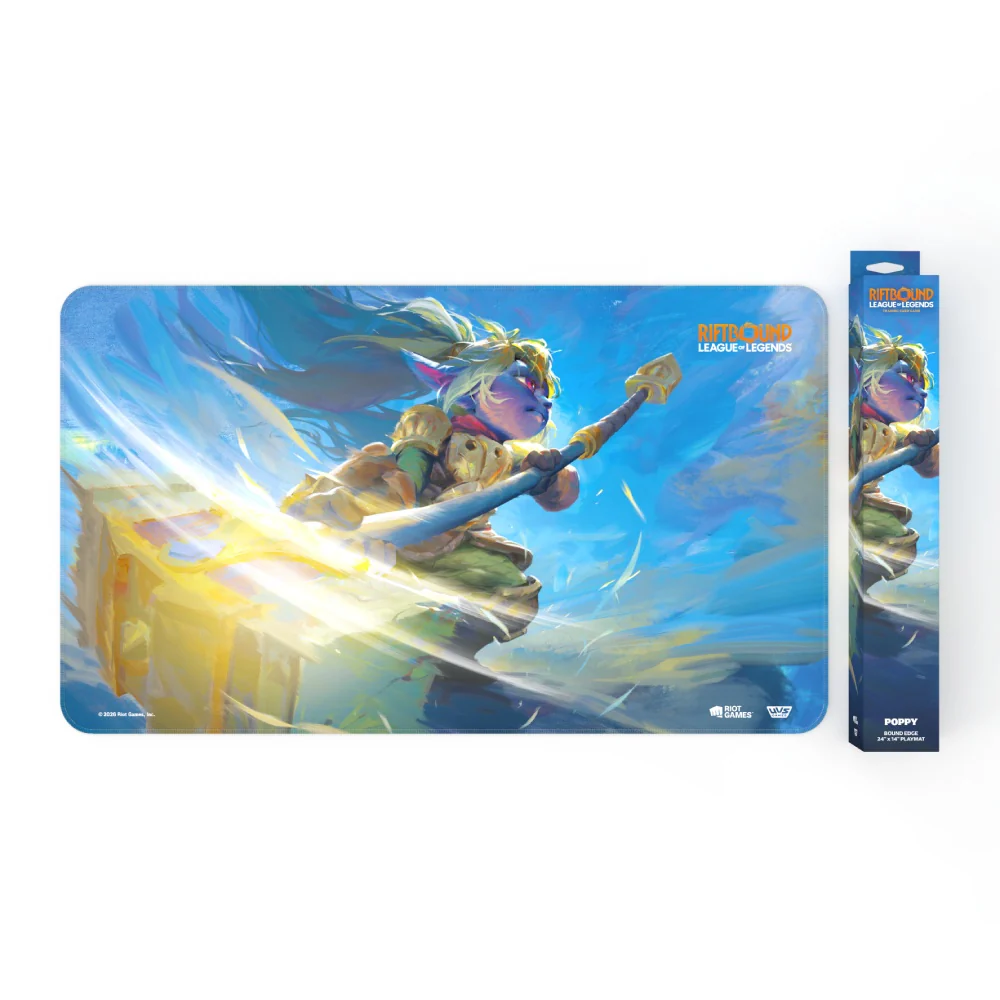 Riftbound: League of Legends TCG – Playmat – Unleashed: Poppy, Keeper of the Hammer - Pre-Order