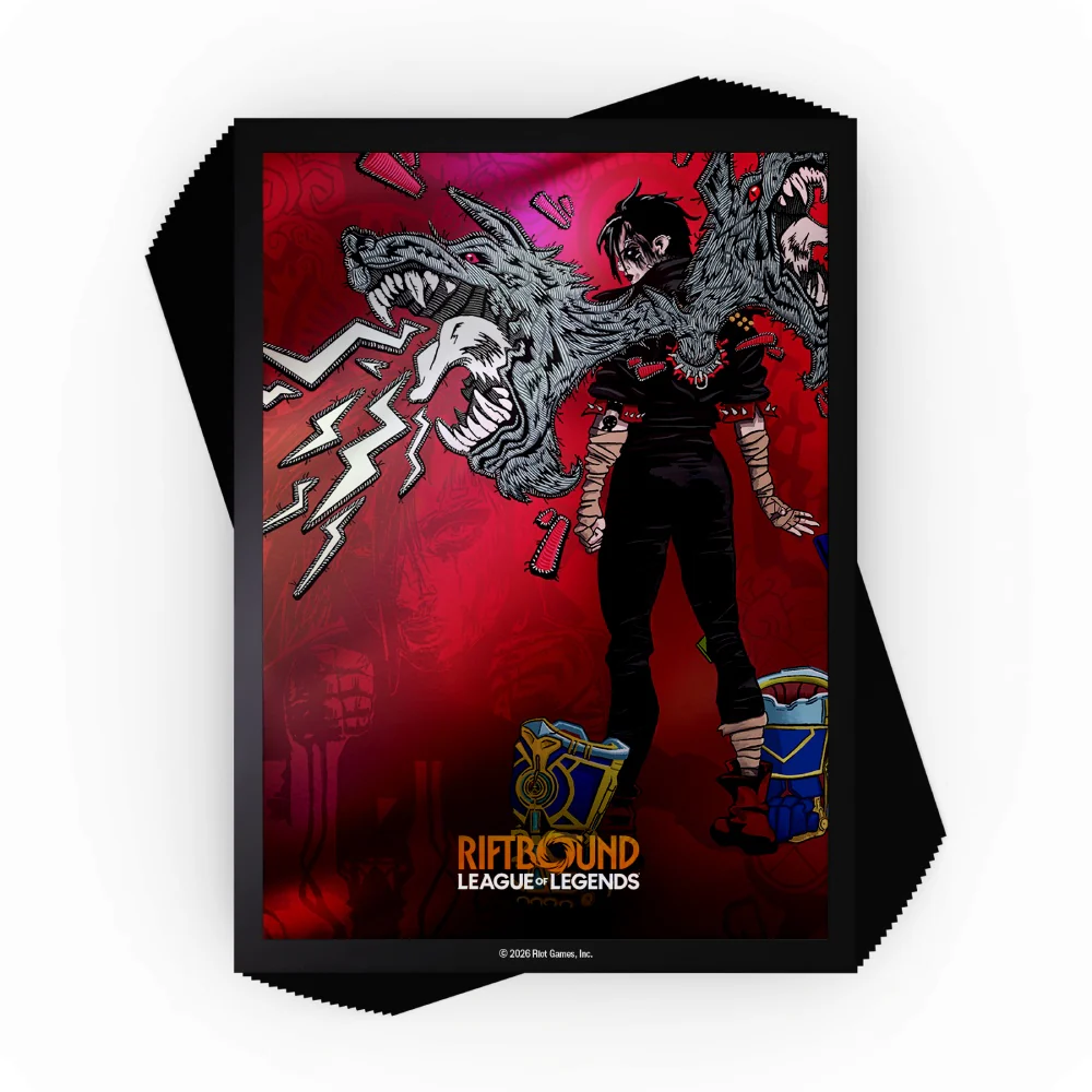 Riftbound: League of Legends TCG – Sleeves – Unleashed: Vi, Piltover EnforcerRiftbound: League of Legends TCG – Sleeves – Unleashed: Vi, Piltover Enforcer - Pre-Order