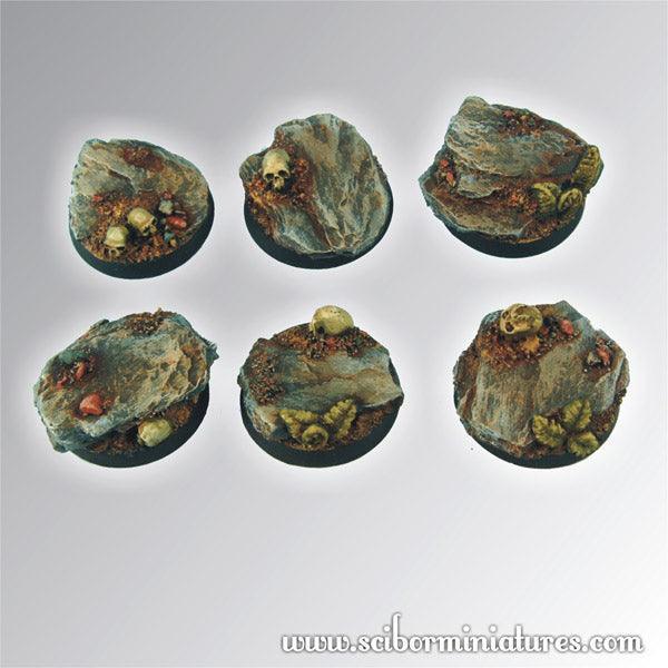 Rocky 25 mm round bases (5)