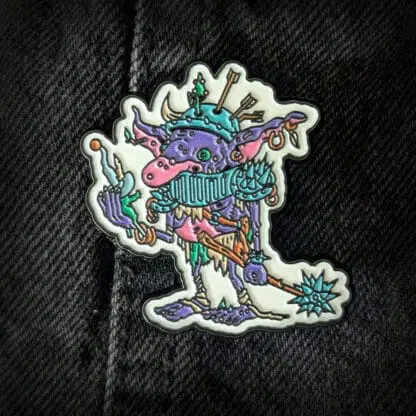 Rogue Hobbies - Knight Goblin Pin Badge