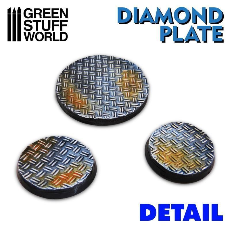 GREEN STUFF WORLD Rolling Pin Diamond Plate - Image 3