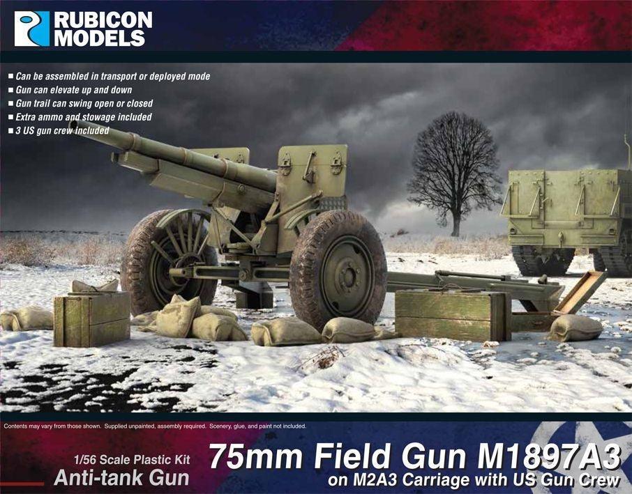 Rubicon Models - M2A3 75mm Field Gun