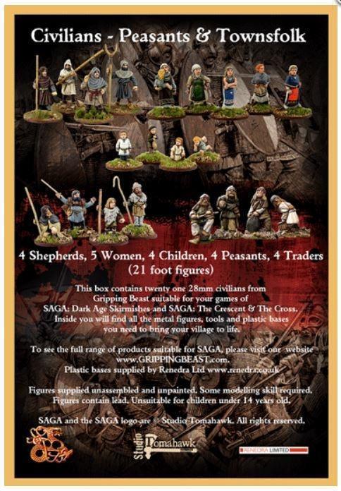 Saga - Scenics - Civilians - Peasants & Townfolk - Image 2