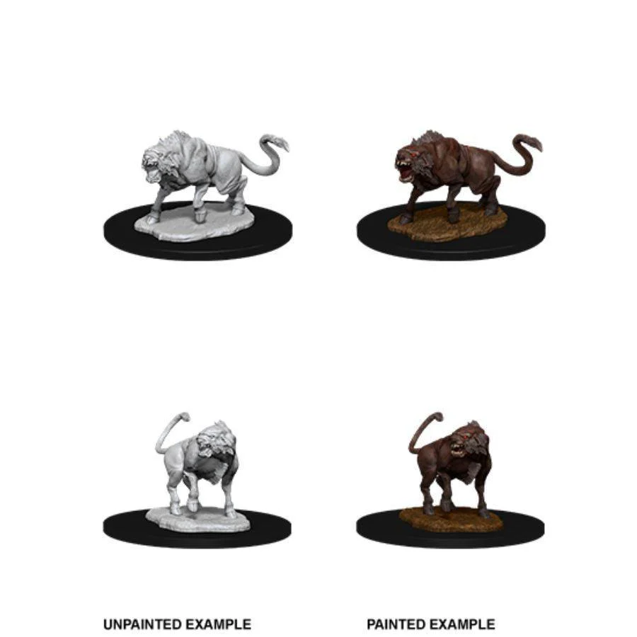 SALE D&D Nolzurs Marvelous Unpainted Miniatures Leucrotta