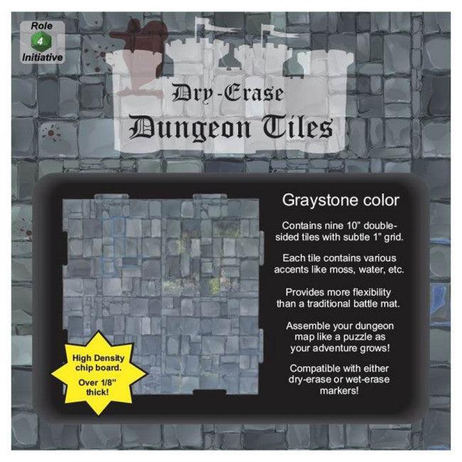 SALE Dungeon Tiles Graystone 9" x 10"