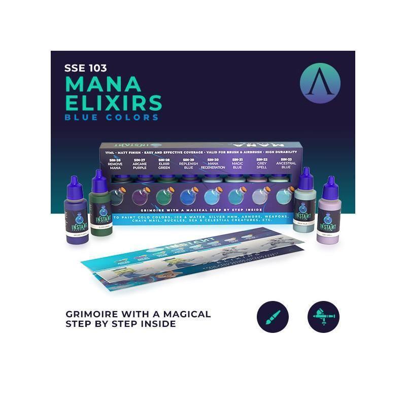SALE Scale 75 Instant Colors Mana Elixirs Paint Set - Image 3