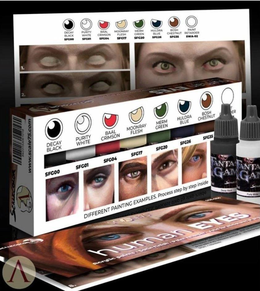 SALE Scale 75 Scalecolor Human Eyes Paint Set - Image 2