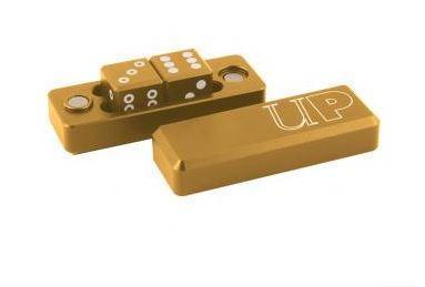 SALE Ultra Pro Gravity Dice Precision 2x D6 Dice Set Gold