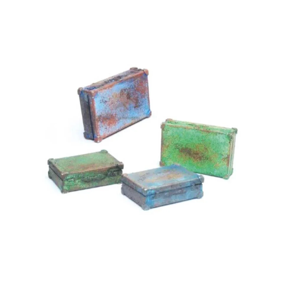 SALE Vallejo Scenic Accessories - Metal Suitcases