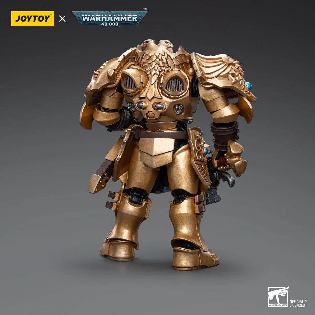 Warhammer Collectibles: 1/18 Scale Adeptus Custodes Custodian Guard with Sentinel Blade - Image 2