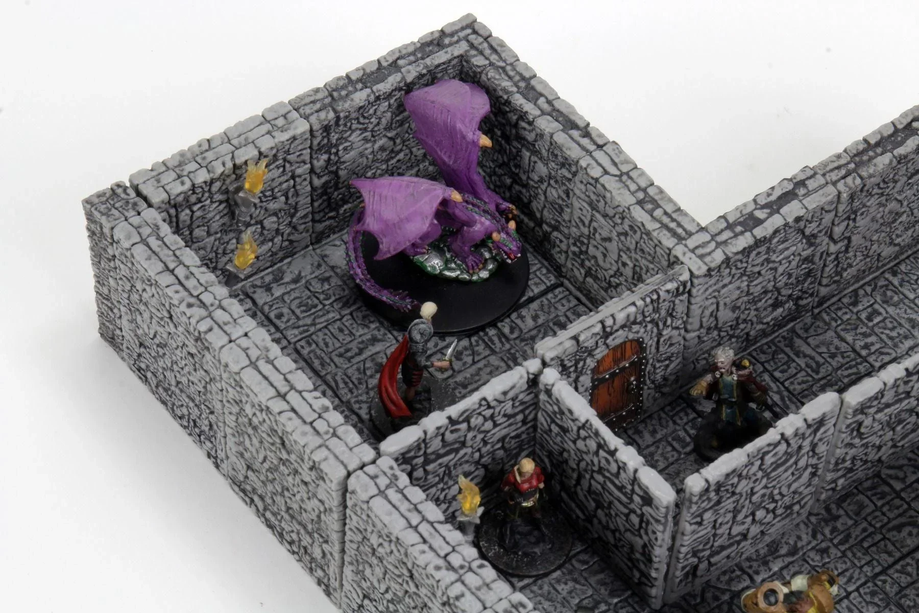 WarLock Tiles Dungeon Tiles II Full Height Stone Walls Expansion - Image 3