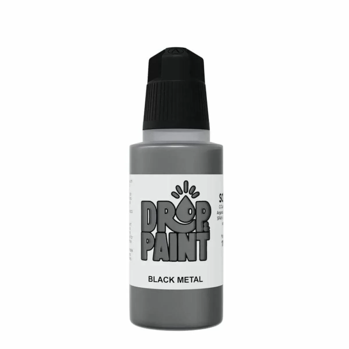 Scale 75 - Drop and Paints - Black Metal 17ml