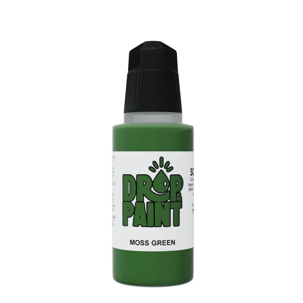 Scale 75 - Drop and Paints - Moss Green 17ml