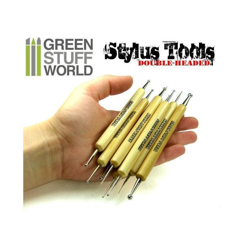 GREEN STUFF WORLD Sculpting Stylus Ball Tool Set (8 Tools) - Image 3