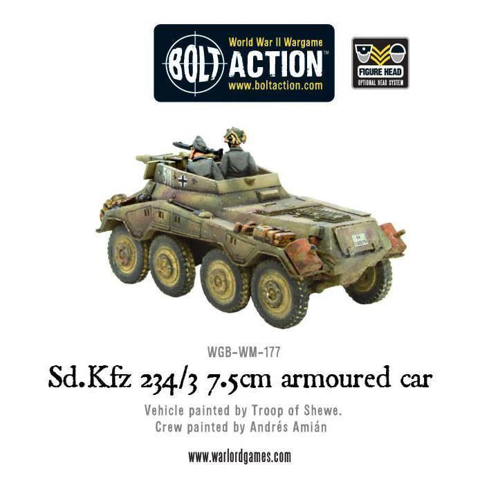 Sd.Kfz 234/3 7.5cm Armoured Car - Image 3