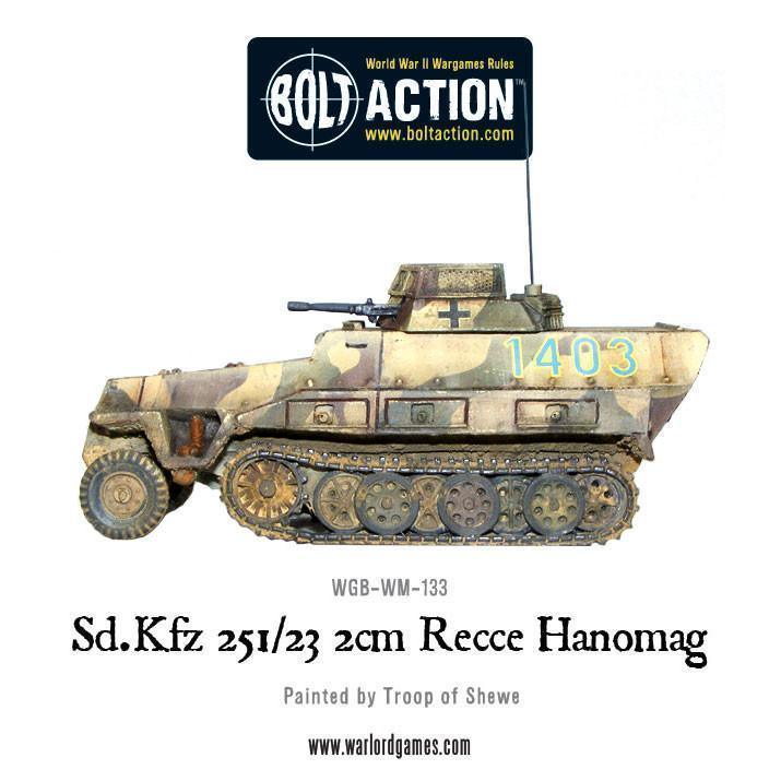 Sd.Kfz 251/23 2cm Recce Hanomag - Image 4