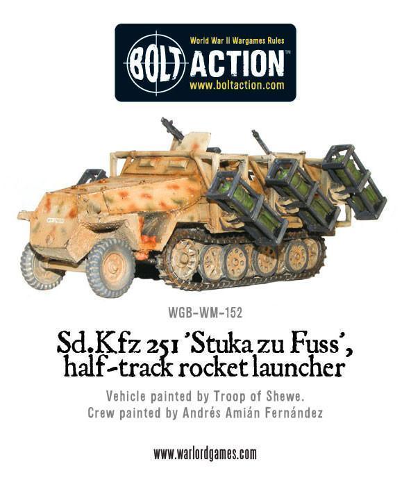 Sd.Kfz 251 'Stuka Zu Fuss', Halftrack Rocket Launcher - Image 2